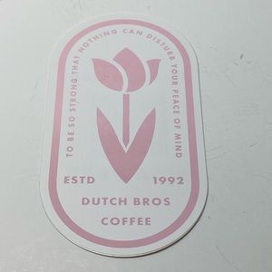 Dutch Bros sticker